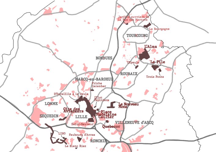 carte carnages urbains MEL