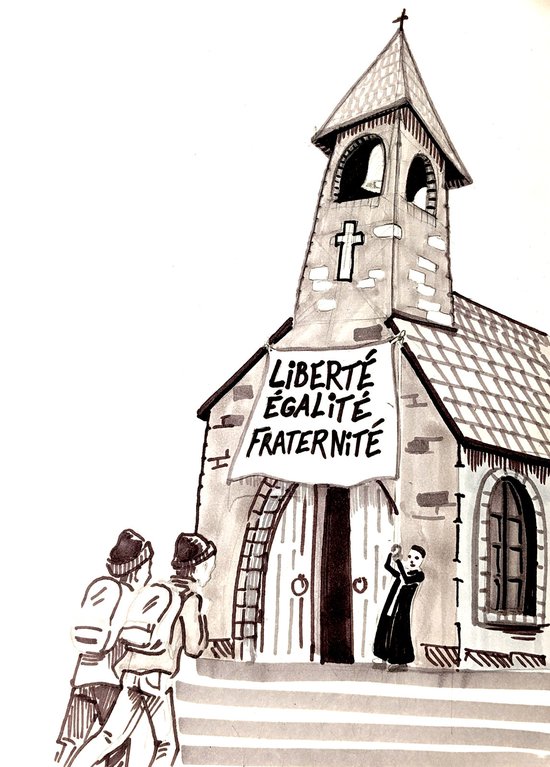 L'Église respecte mieux la devise de la France que l'État