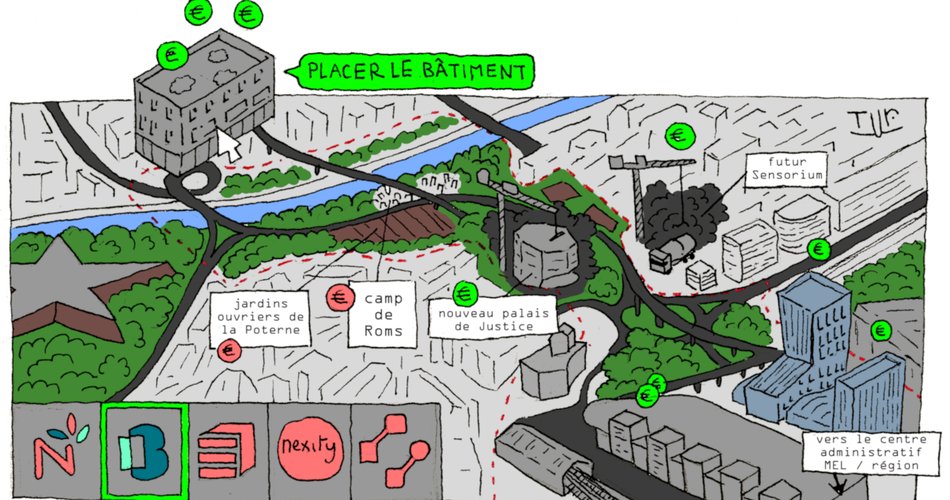 Urbanisme à Lille en mode SimCity